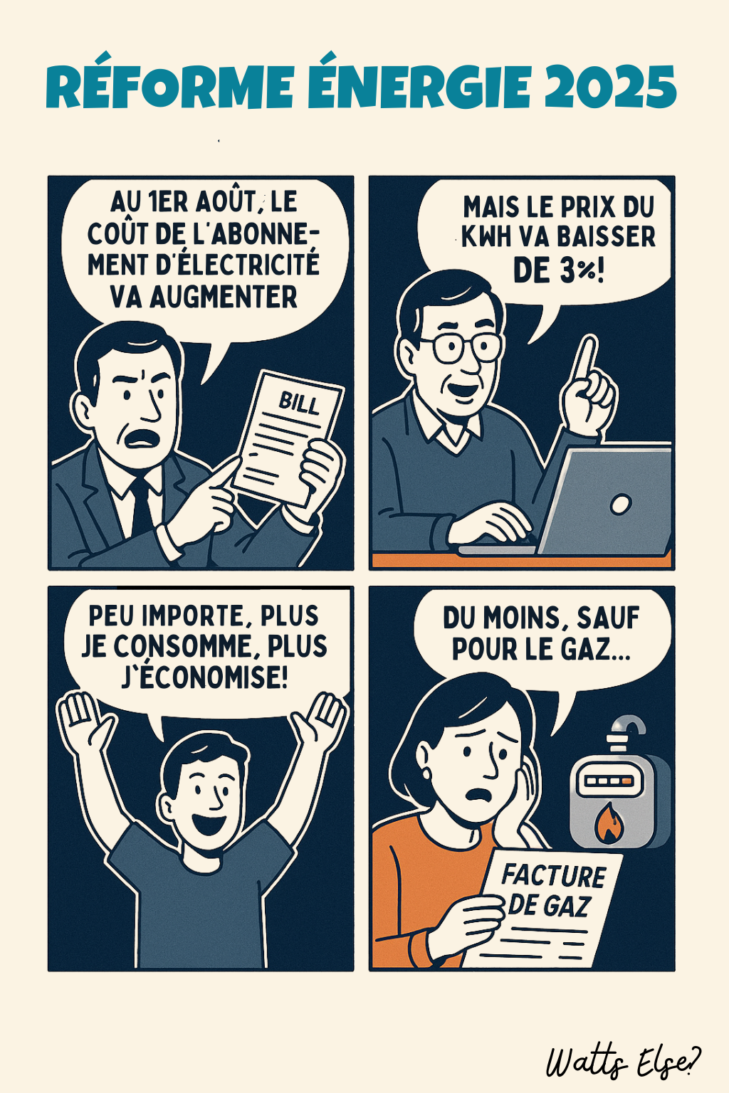 Réforme Énergie 2025 : Ce Qui Change Vraiment Pour Vos Factures