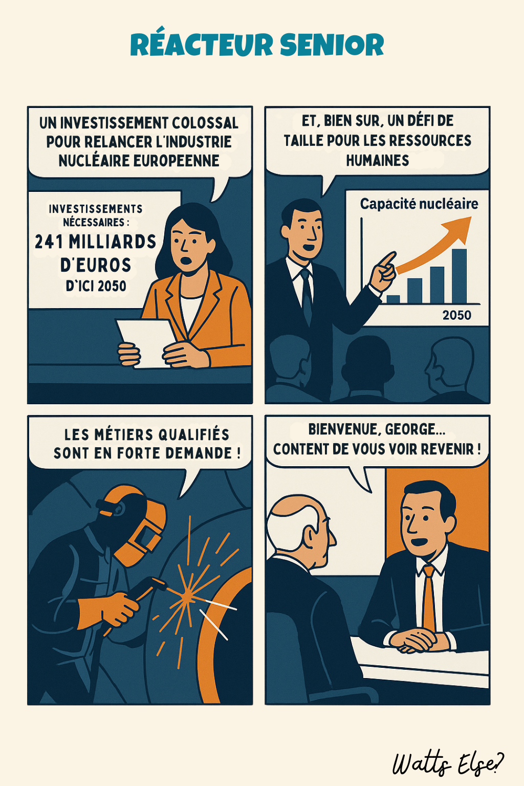 Nucléaire : retour vers le turbin